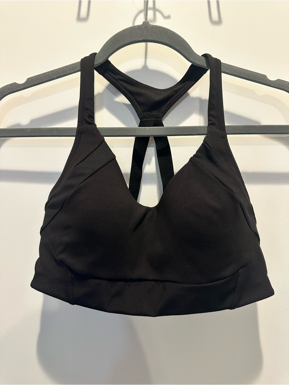 Avia Black Padded Racerback Sports Bra